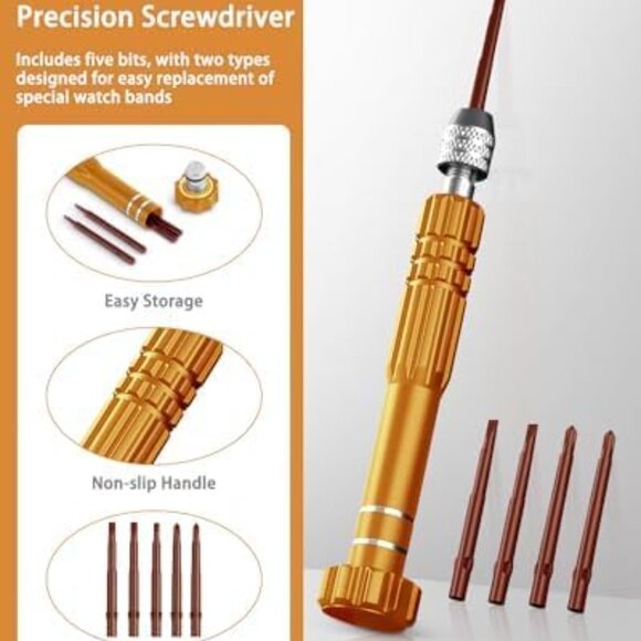 Watch Repair Tool Kit: 149 PCS Professional Watch Toolkit - Picture 5 of 6